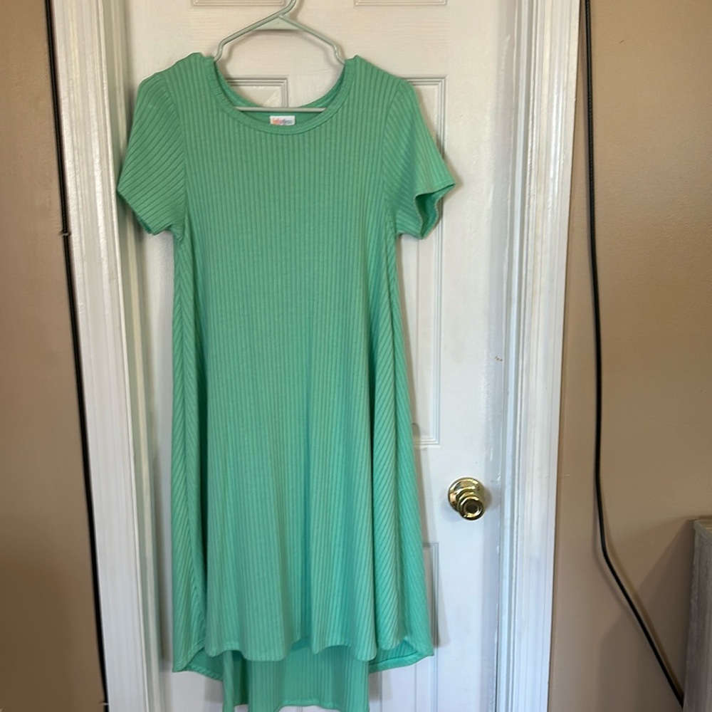 LuLaRoe Carly Hi-low hem T-shirt Dress X-Small